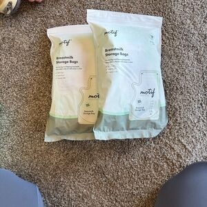 Breastmilk Storage Bags MOTIF brand 200 count total